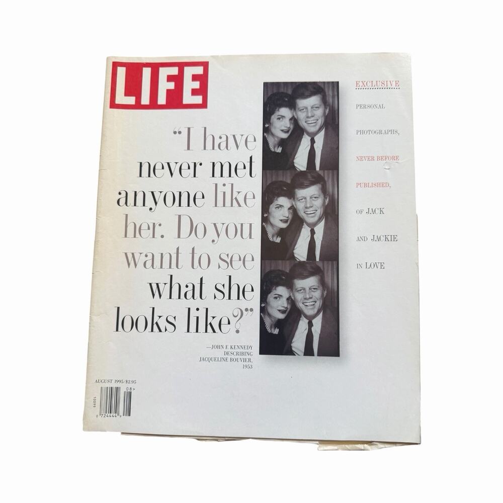 LIFE Magazine August 1995 Jack And Jackie In Love JFK Jacqueline Kennedy Special